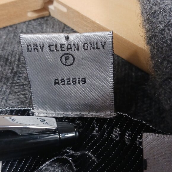 Precious Fibers 100% cashmere Gray Shawl Collar Longline Cardigan Sweater, Large - Picture 15 of 15